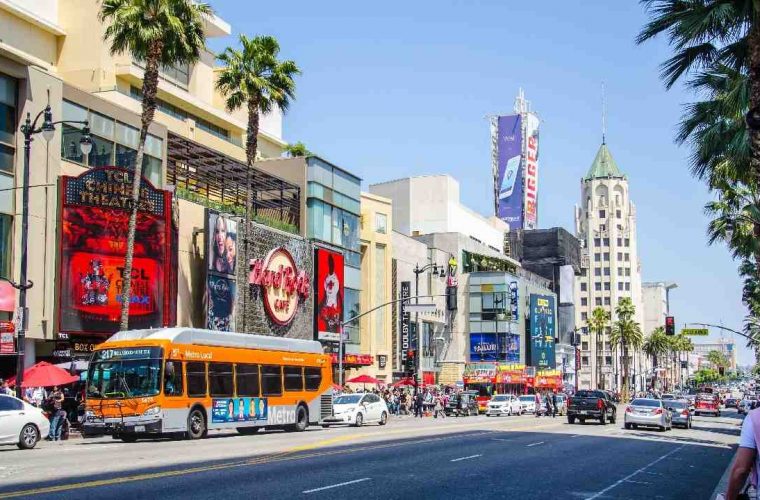 Lugares turísticos en Los Ángeles