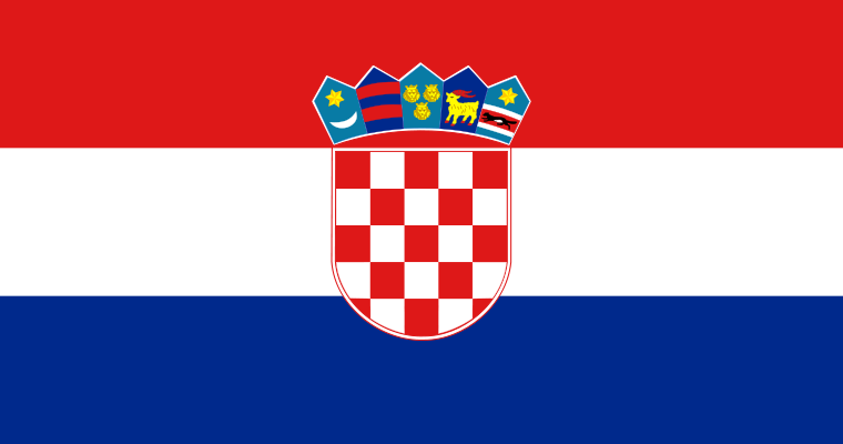 Bandera de Croacia