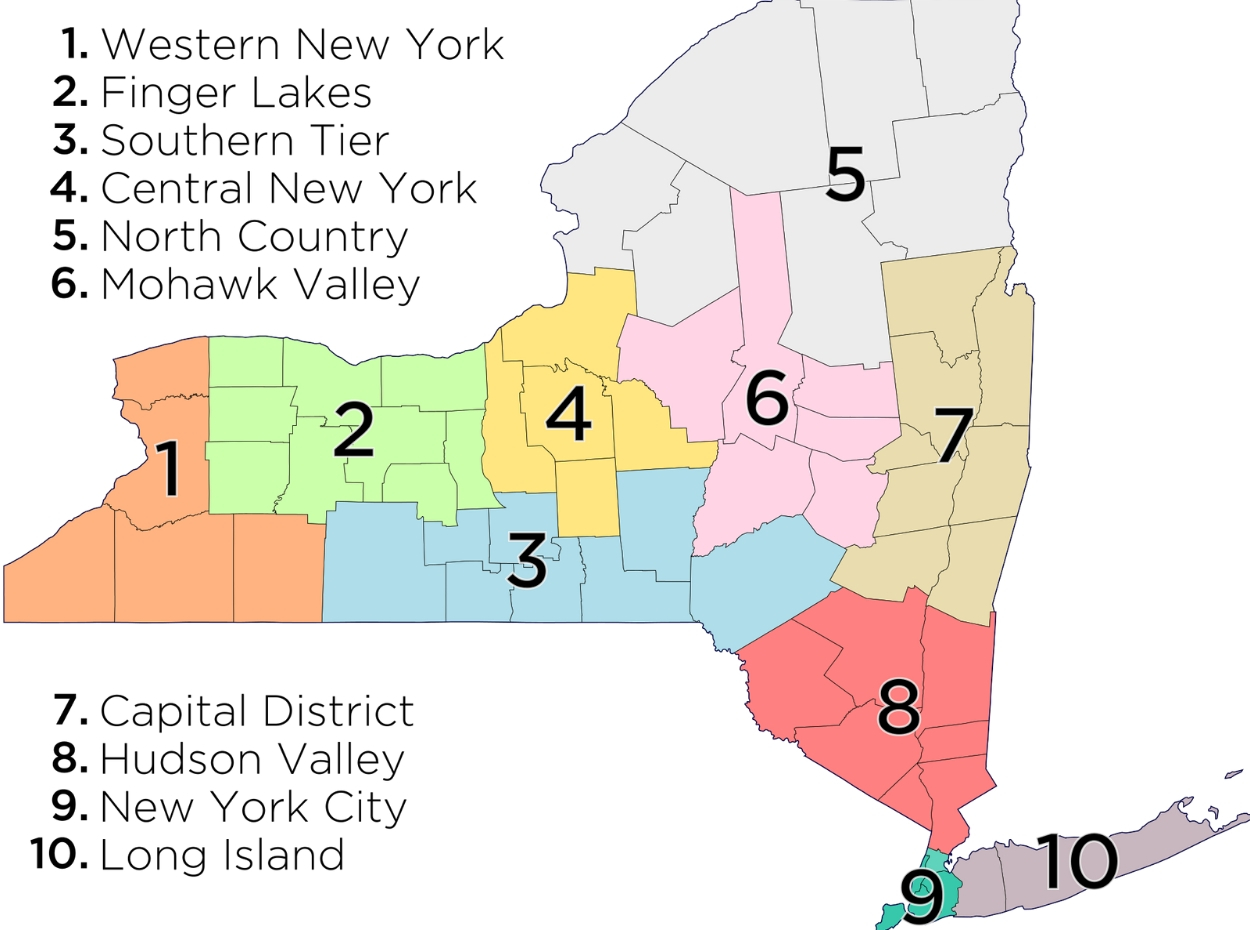Mapa de Nueva York TurismoEEUU Distritos, Población, Imágenes Mapa de Nueva York TurismoEEUU Distritos, Población, Imágenes