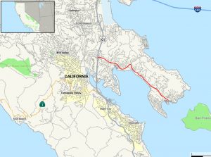 mapa de san francisco estados unidos