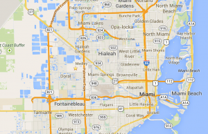 Mapa oficial de Miami